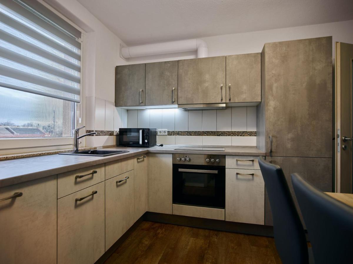 Gaeste- Und Ferienwohnung In Der Sportstadt 里萨 外观 照片